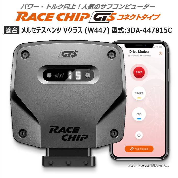 メルセデス ベンツ V クラス (W447) 型式:3DA-447815C｜RaceChip GTS (コネクトタイプ)｜レースチップ/正規品