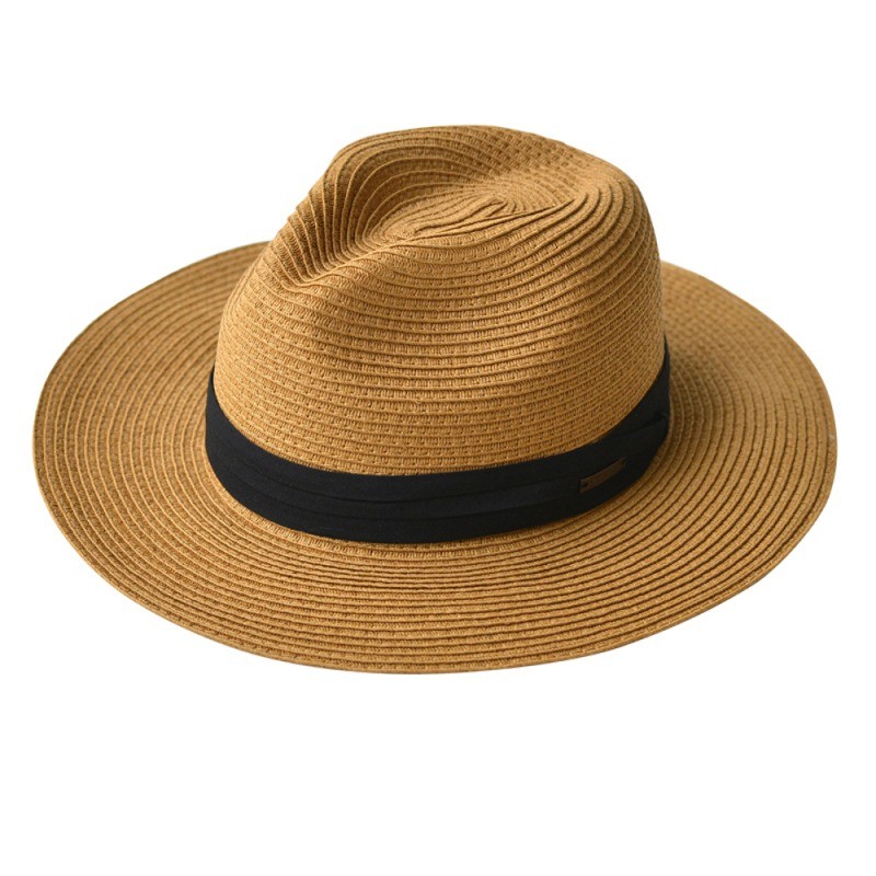 麦わら帽子 レディース メンズ 折りたたみ帽子 折りたためる UV UVカット帽子 つば広 帽子 ス...