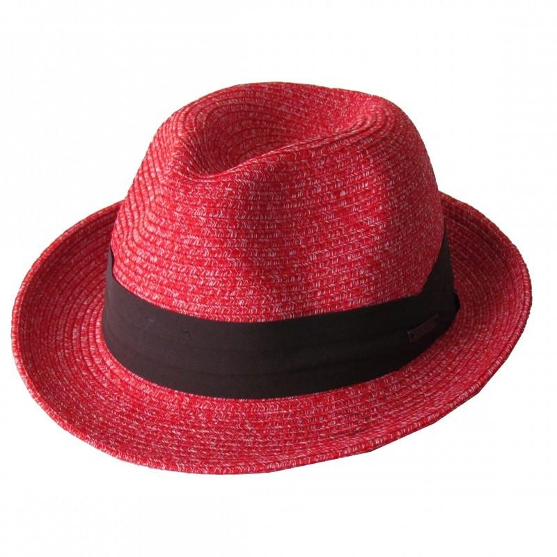 EdgeCity エッジシティ 涼しい ハット 帽子 赤 Lサイズ