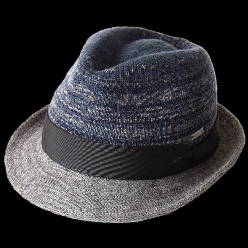 中折れ帽 メンズ 帽子 中折れハット ウール バスク 大きいサイズ