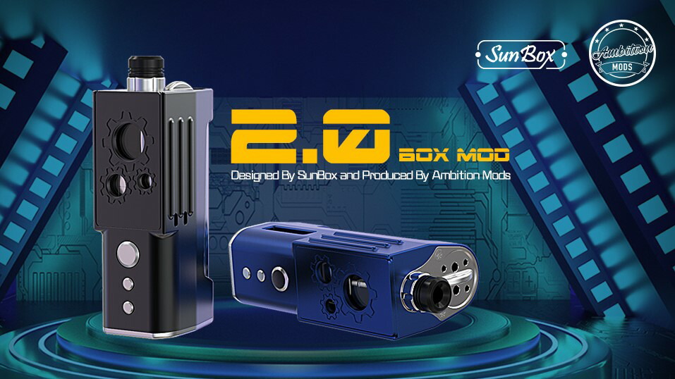 Ambition Mods/Sun box 2.0 Box Mod Kit 60W アンビション サン