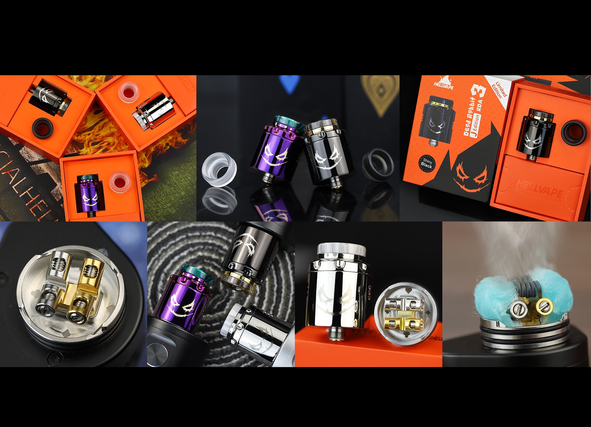 Hellvape Dead Rabbit 3 RDA J Edition 24mm 電子タバコ vape
