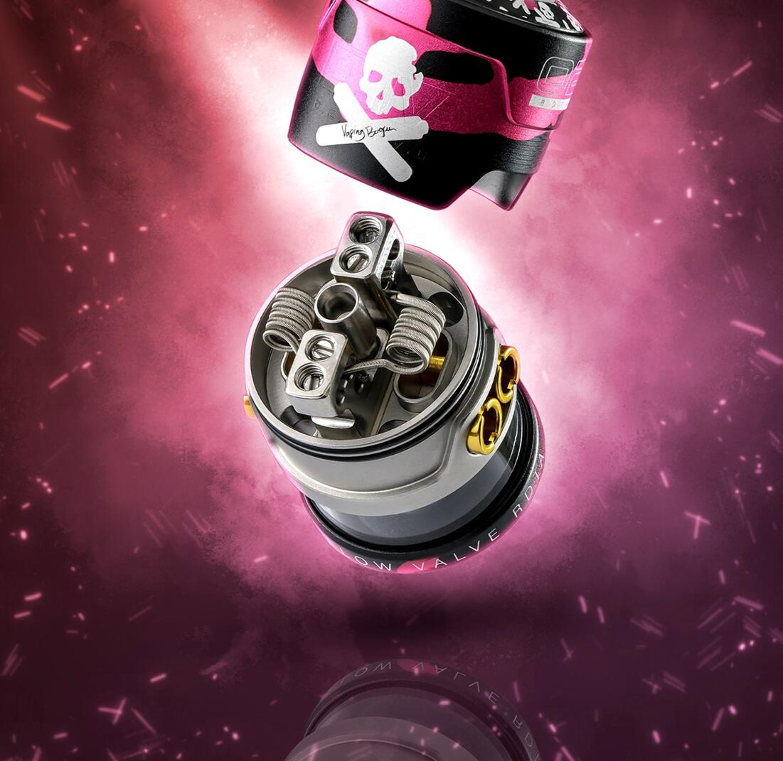 DJV RDTA V2 26mm x Vaping Bogan DEJAVU アトマイザー 本体 RTA RDA