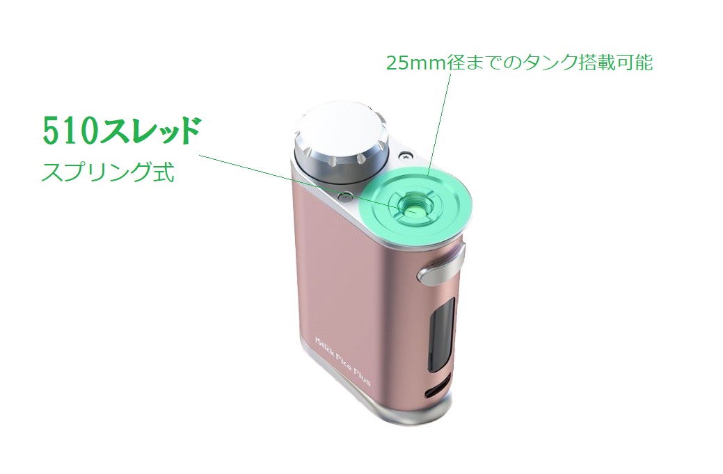 Eleaf iStick Pico Plus 75W Melo 4S タンクセット/アイスティックピコ