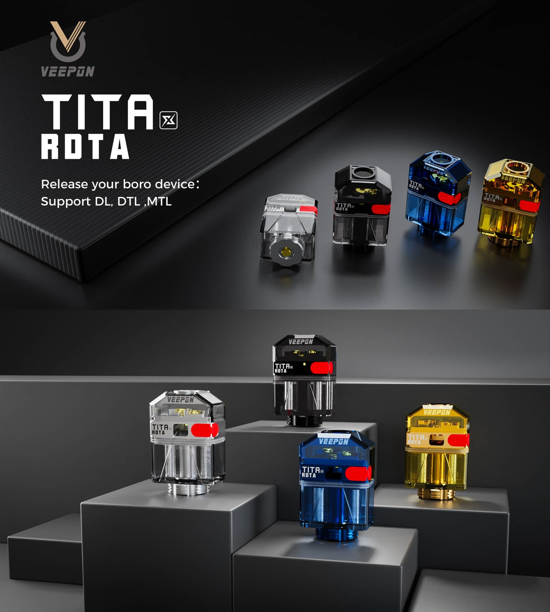VEEPON TITA-X RDTA KIT BORO互換 シリーズ ビルド TITA