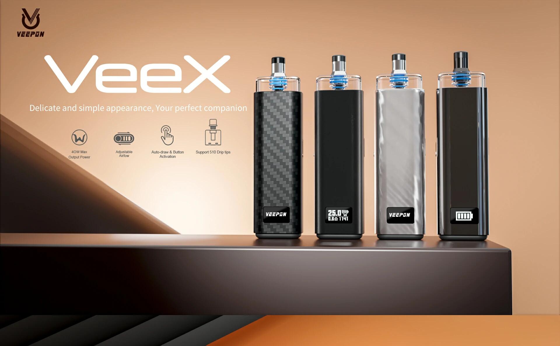 VEEPON VeeX Pod Kit 510規格ドリップチップ 510ドリップチップ ベイプ