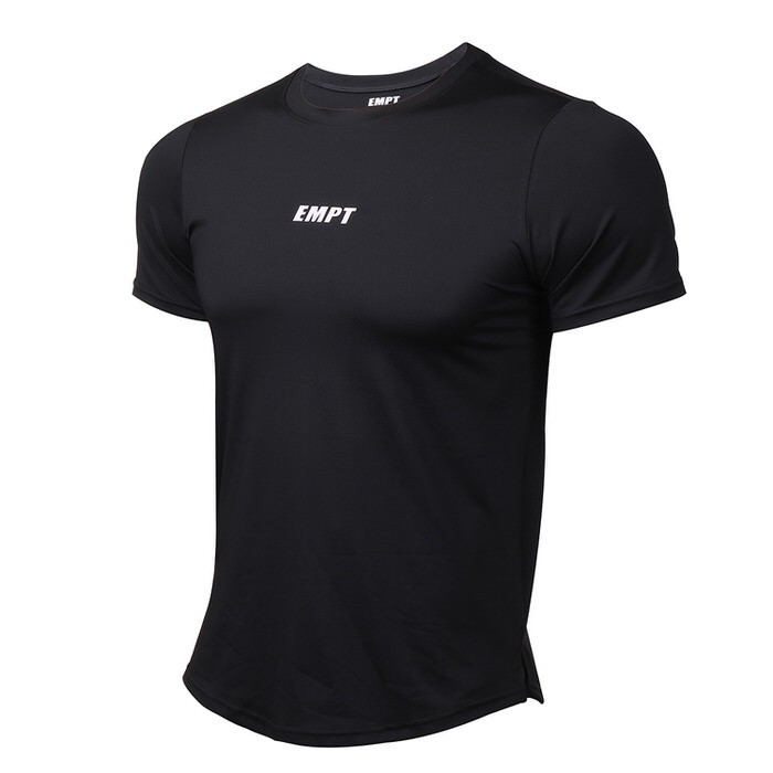 EMPT メンズ トレーニングウェア 半袖 | フィットネスウェア ランニングウェア ジムウェア スポーツＴシャツ シャツ トップス 吸汗 速乾 オールシーズン 春夏 秋｜edgesports｜02