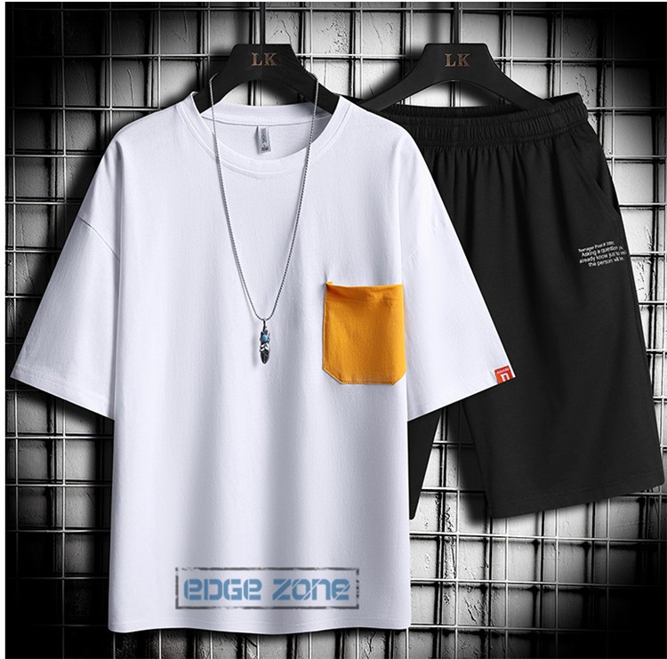 セットアップ メンズ 夏 ジャージ 切り替え 2点セット スポーツウェア カジュアル 上下セット 大きいサイズ 夏 Ege Edge Zone 通販 Yahoo ショッピング