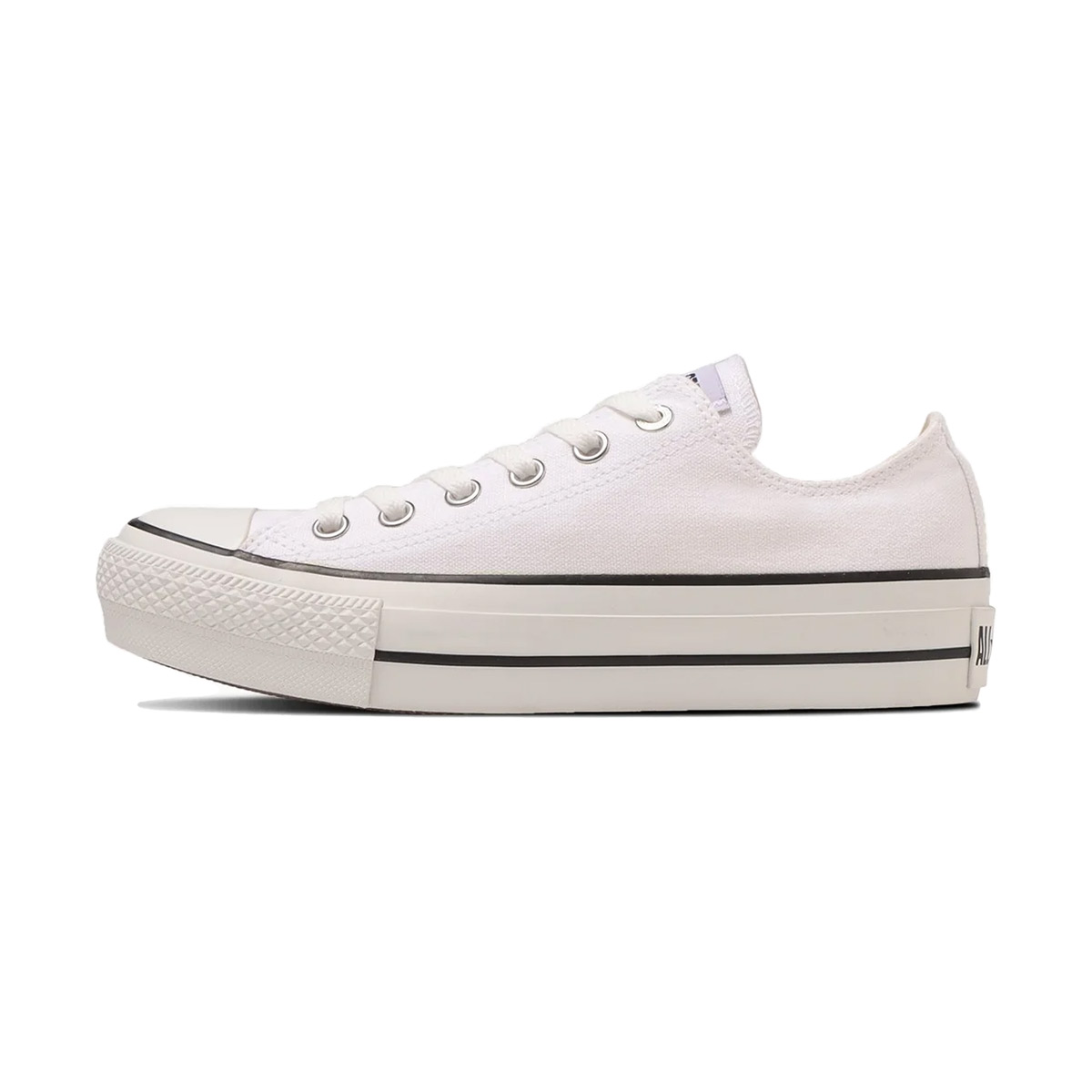 コンバース レディース 厚底 正規品 オールスター CONVERSE ローカット 厚底スニーカー スニーカー 軽量 ALL STAR PLTS EP OX 白 amiami エディ_3
