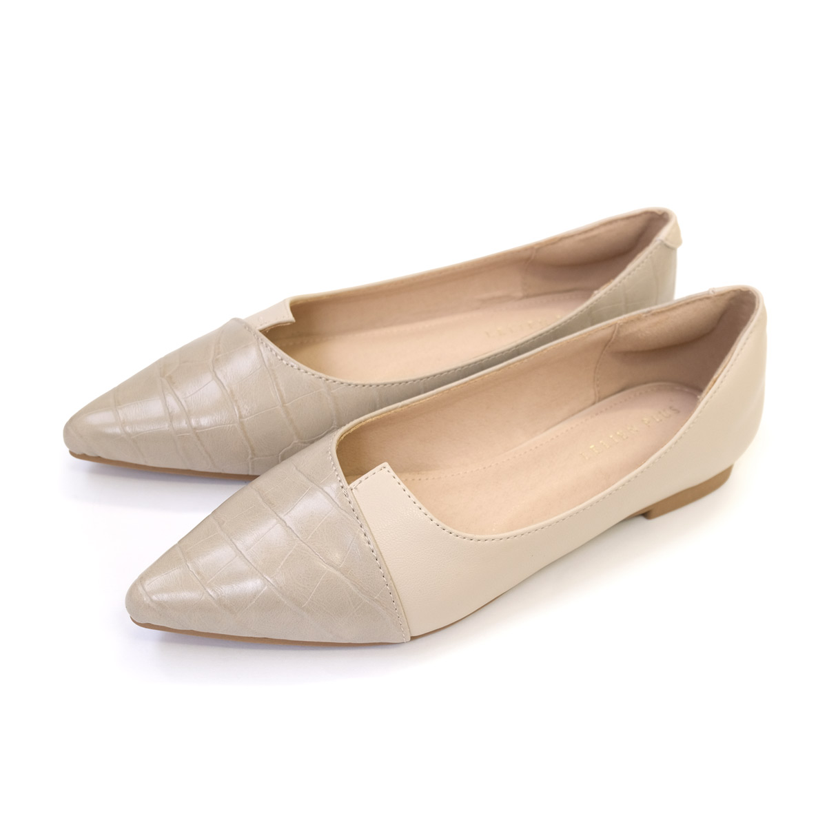 ポインテッドトゥ パンプス バイカラー レディース Fx13 Edie 通販 Yahoo ショッピング