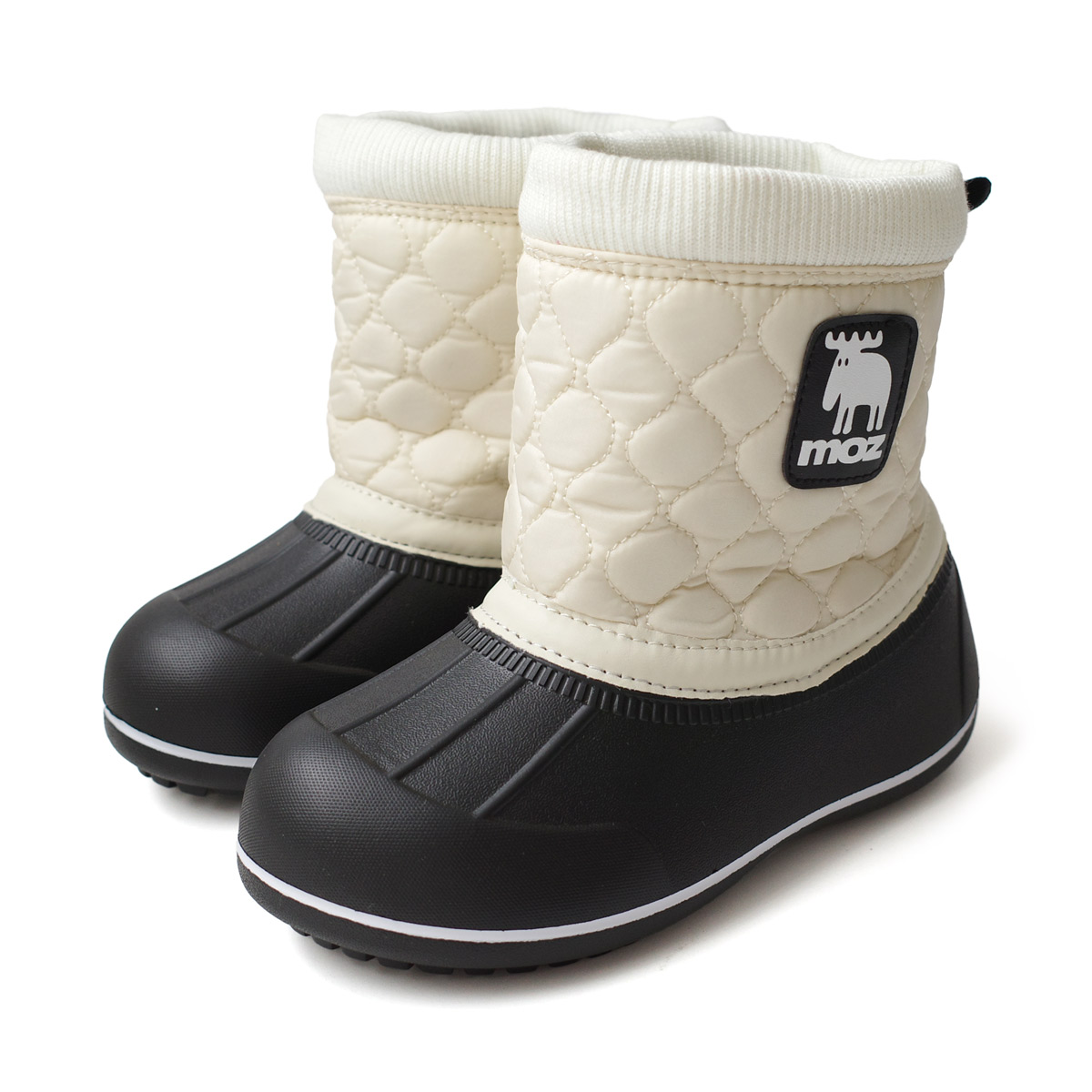 moz（モズ） スノーブーツ キッズ 子供 ボア 防水 暖かい ショート