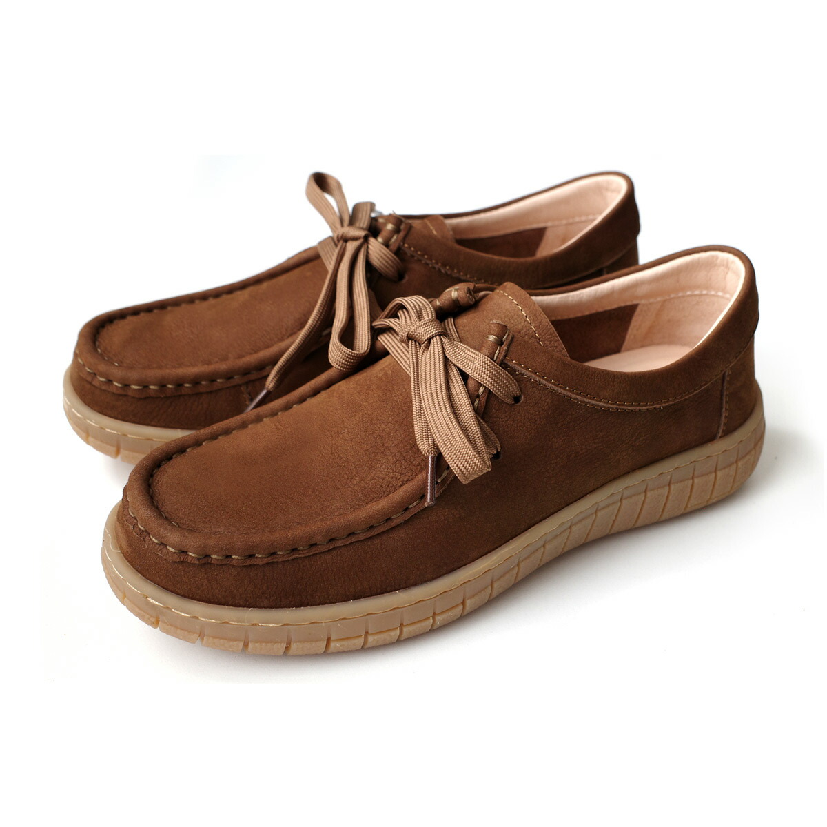 モカシン ワラビー 本革 レディース 歩きやすい おしゃれ ヌバック