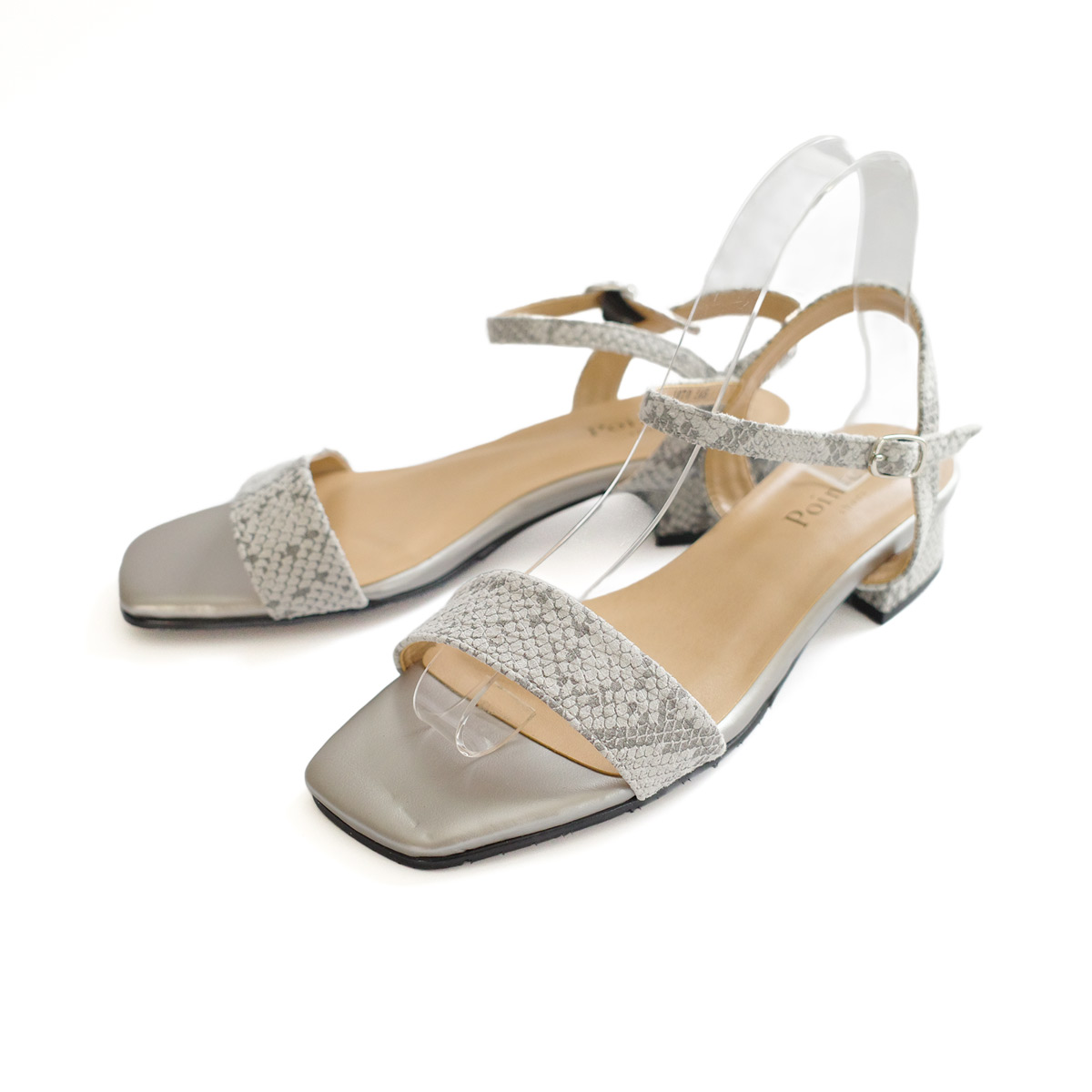 サンダル 本革 レディース ローヒール ストラップ 日本製 おしゃれ