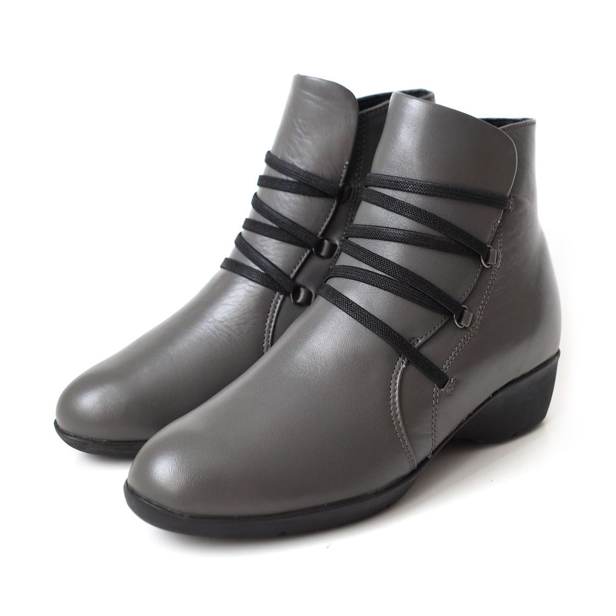 ショートブーツ レディース 本革 歩きやすい 履きやすい ブーツ