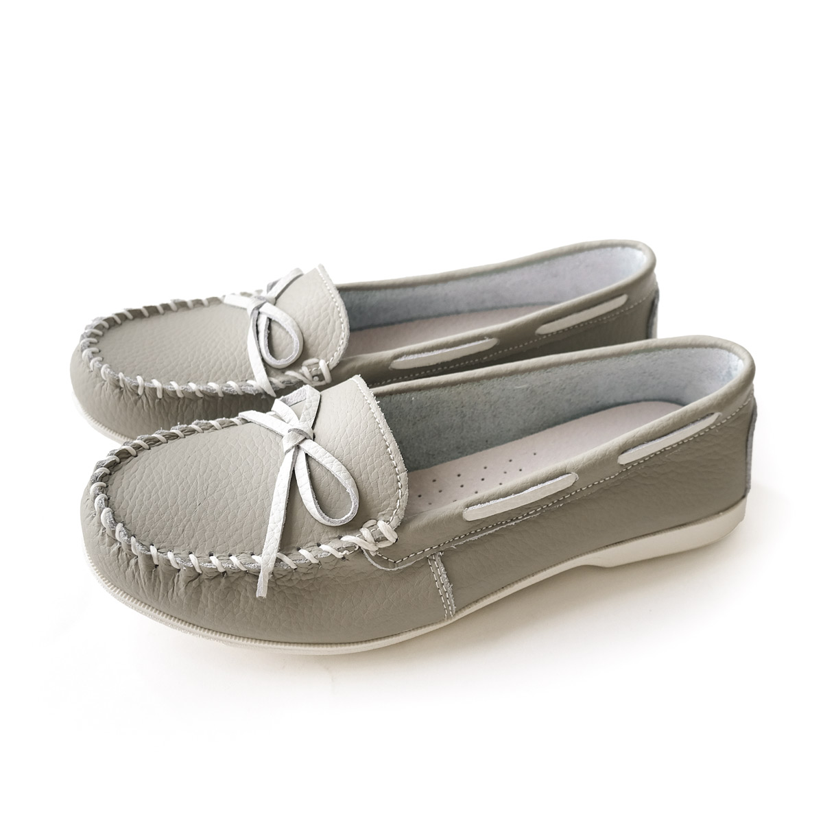 AmiAmi（アミアミ） ローファー モカシン 本革 レディース 痛くない