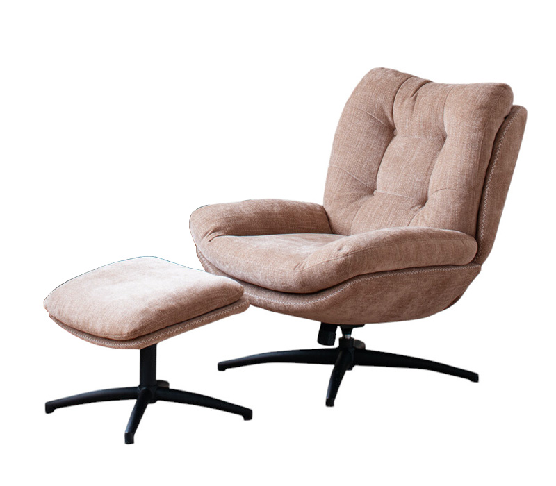 パーソナルチェア オットマン付き ロッキング ハイバック 回転式