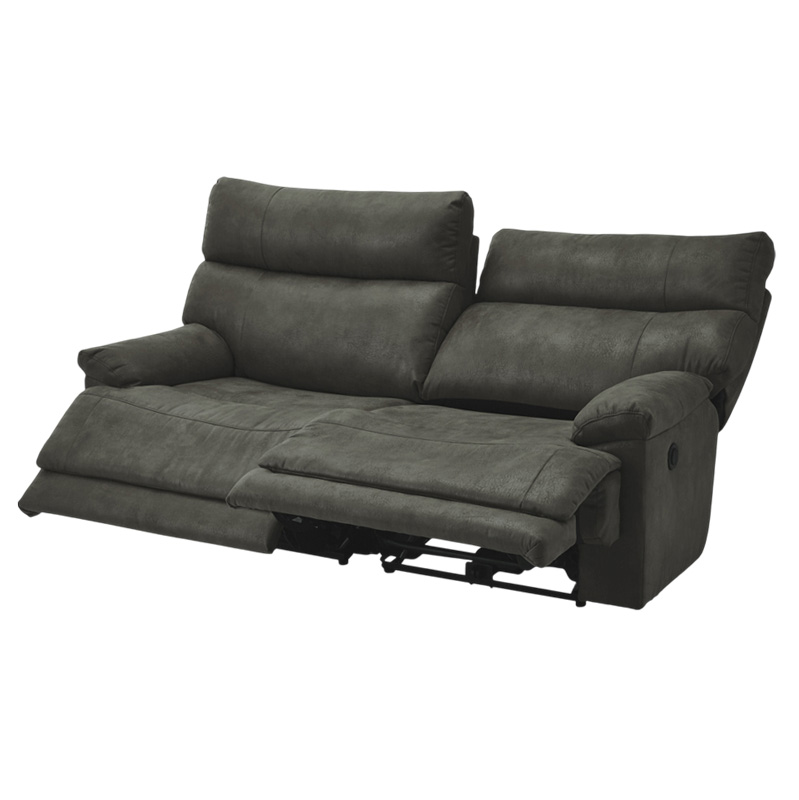 電動リクライニングソファ 2人掛け ワイド 3人掛け 幅186 ファブリック