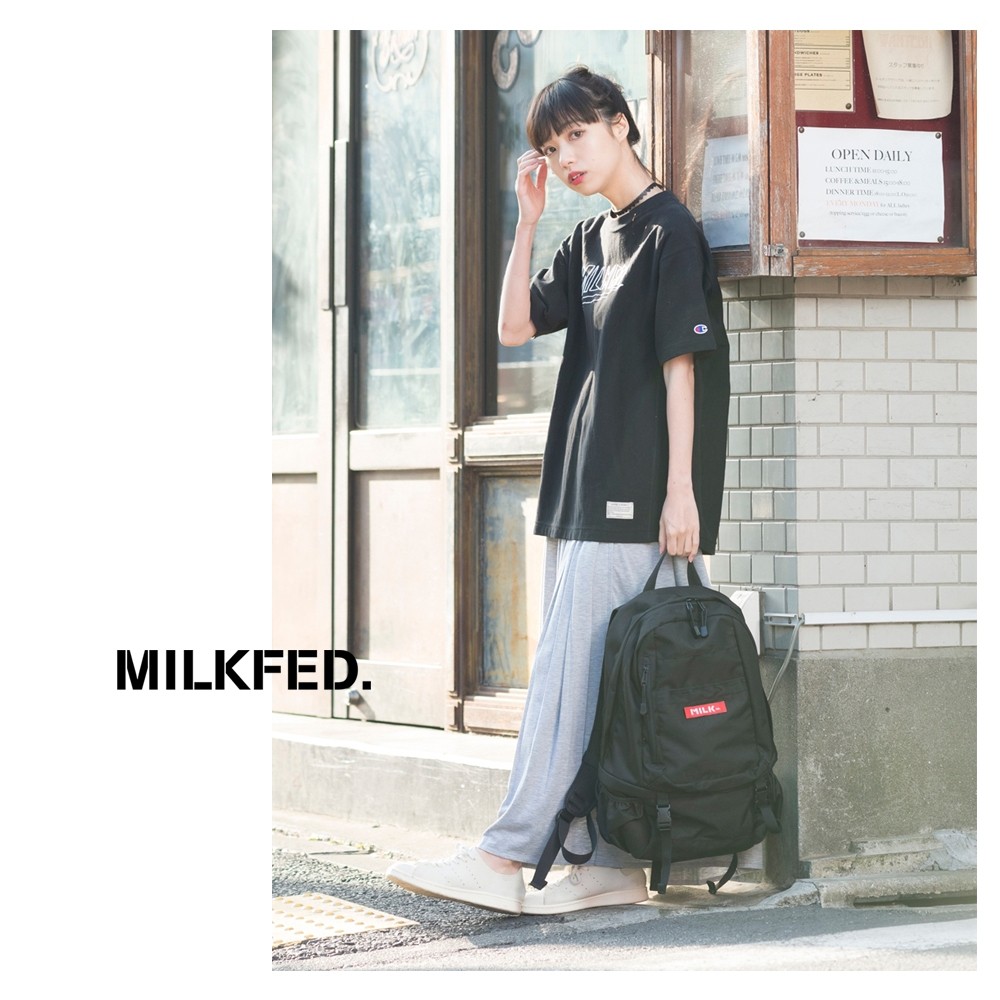 MILKFED ミルクフェド big backpack bar 2 リュック バックパック