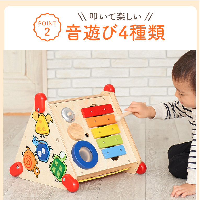 知育玩具 1歳 2歳 3歳 木製 赤ちゃん 木のおもちゃ 指先ラーニングBOX