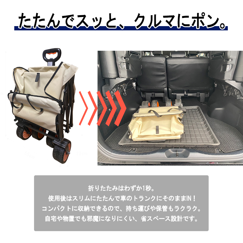 電動キャリーワゴン アウトドアワゴン 電動アシスト 折りたたみ式 大