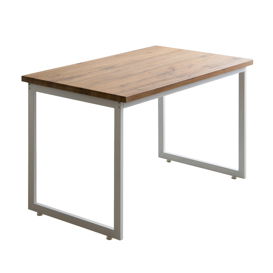 ダイニングテーブル テーブル デスク 学習机 食卓 黒脚 ロの字型 奥行