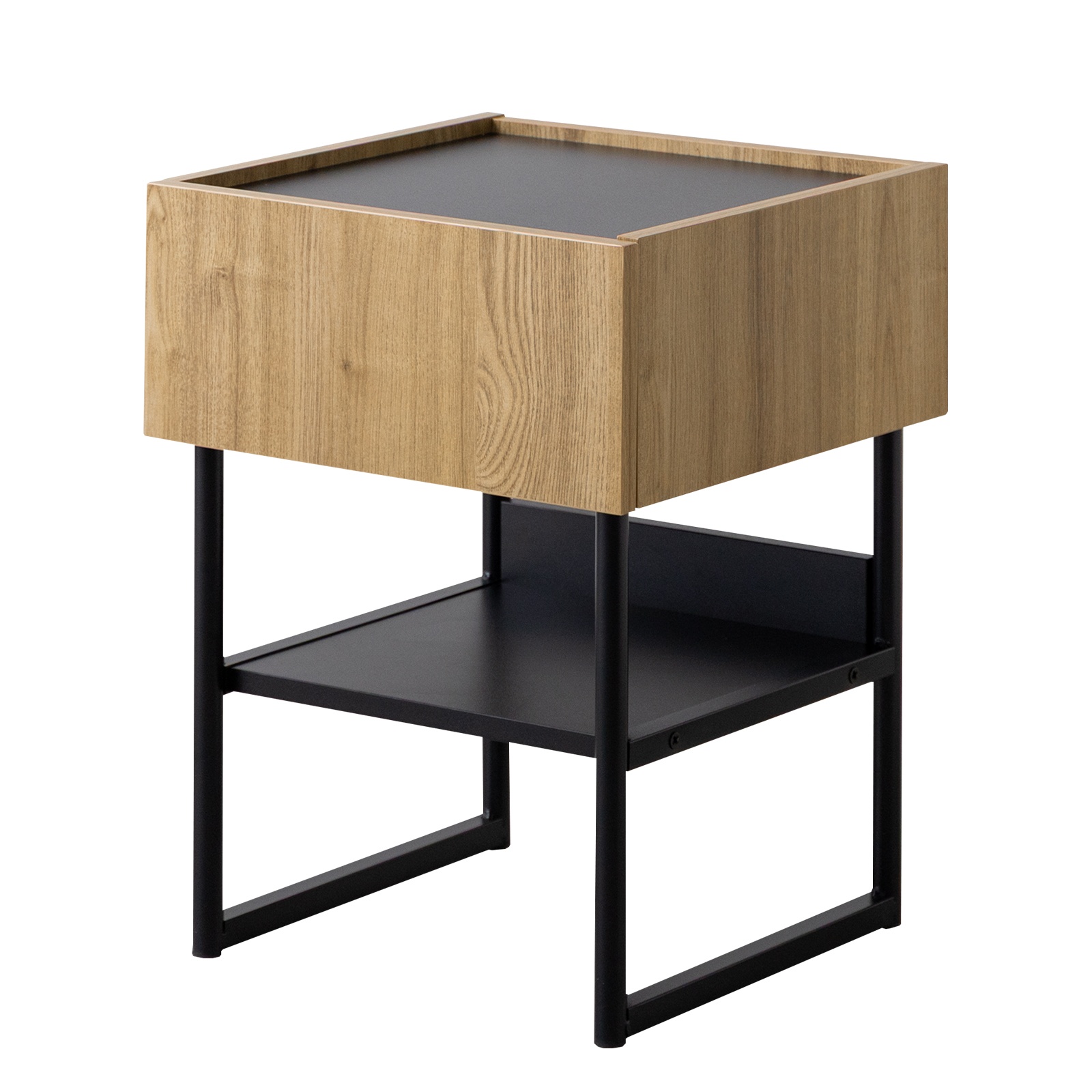 サイドテーブル チェスト キャビネット 収納棚 サイドラック スクエア