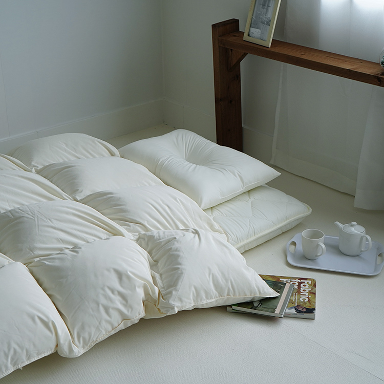 敷布団 シングルロング 100×210cm 防ダニ 日本製 軽量ボリュームアップ