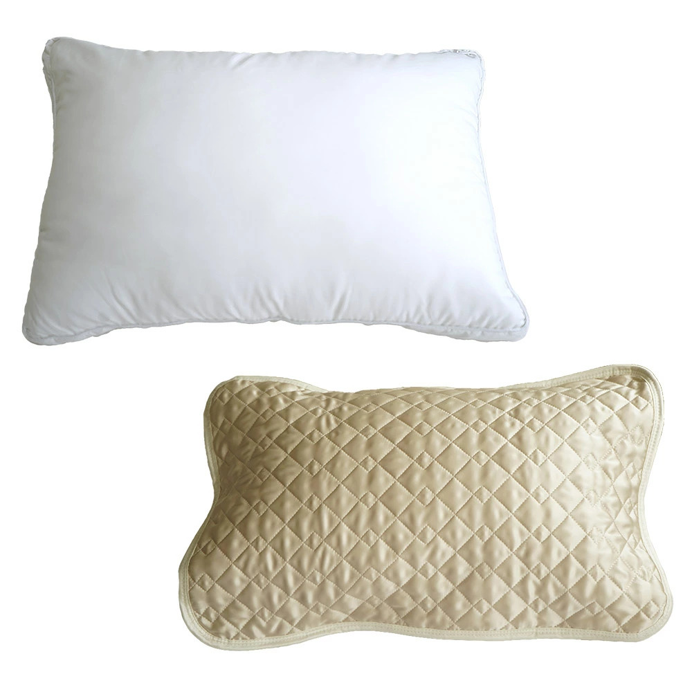 西川（nishikawa） 枕 シルク枕カバー セット 43×63cm ホテルテイスト