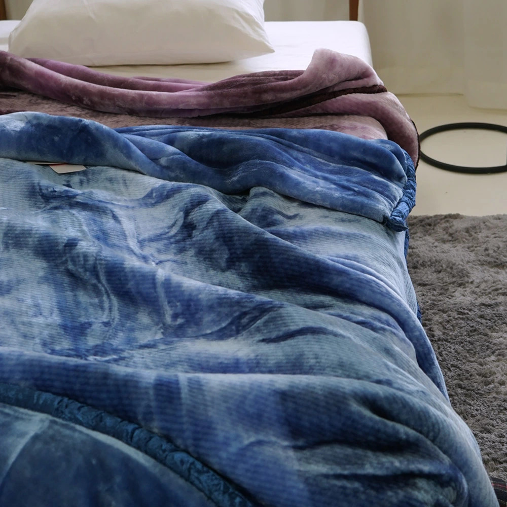 西川（nishikawa） 毛布 シングル 140×200cm マイヤー 洗える 衿付き