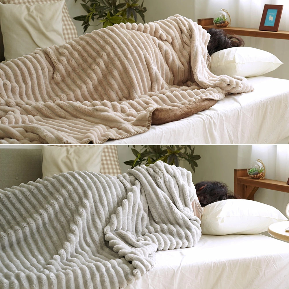 毛布 シングル 140×200cm ふわとろ もこもこ ブランケット フェイク