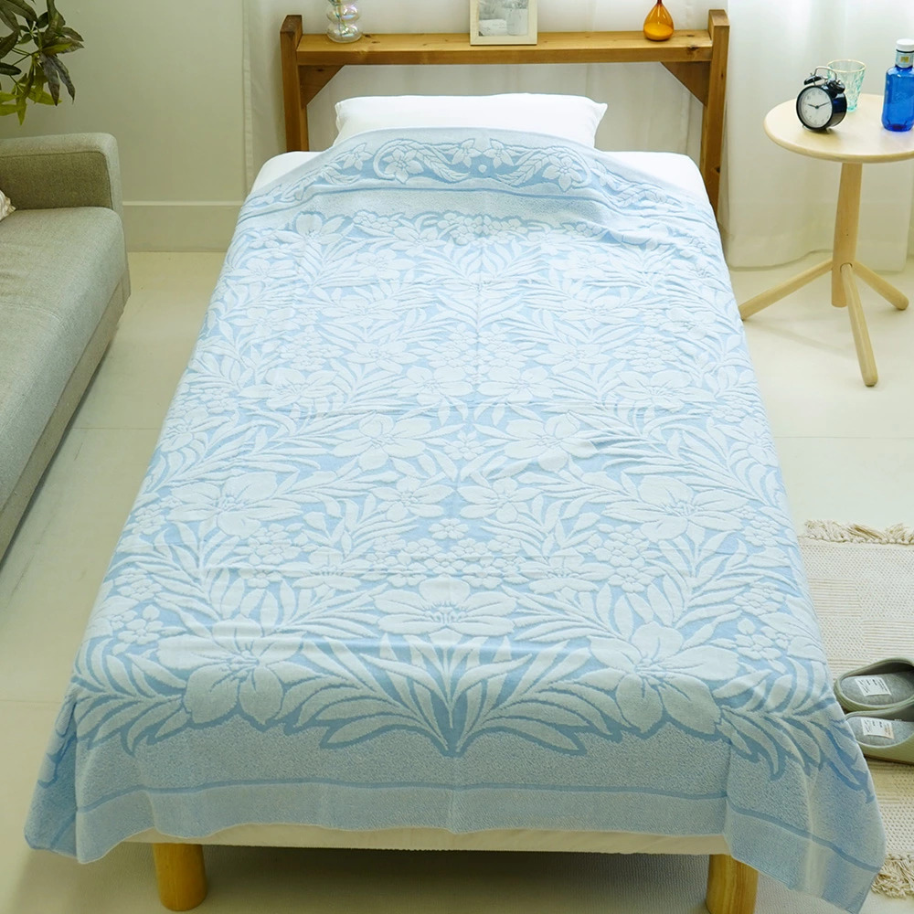 今治タオルケット ブルー イメージ