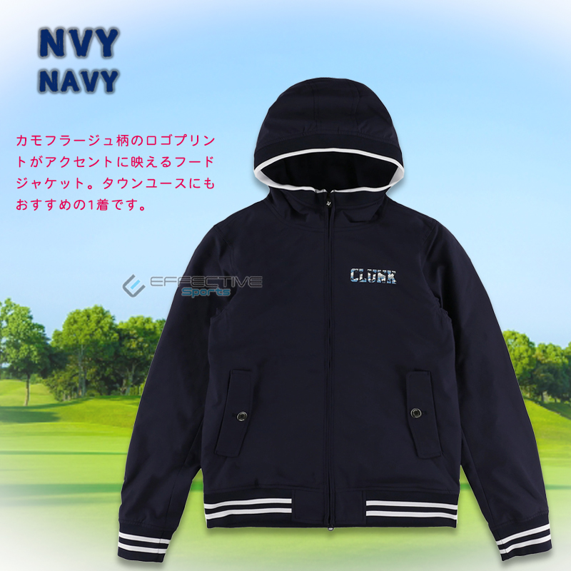 CLUNK CLUNK(クランク) ゴルフウェア ジャケット レディース CL5NUY23 