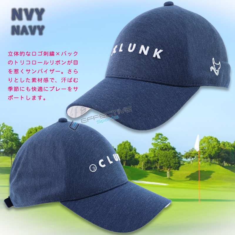 CLUNK(クランク) ゴルフウェア キャップ レディース CL5MWA10 帽子 シームレスキャッ...