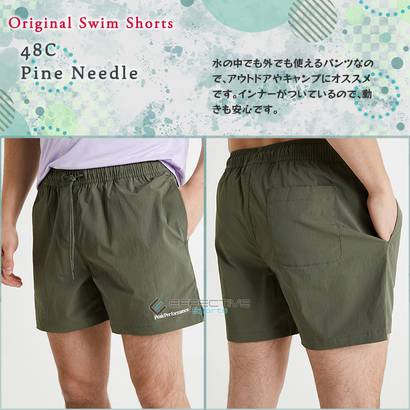 PeakPerformance(ピークパフォーマンス) G77474 Original Swim Shorts ショートパンツ スイムパンツ 水着  アウトドア キャンプ