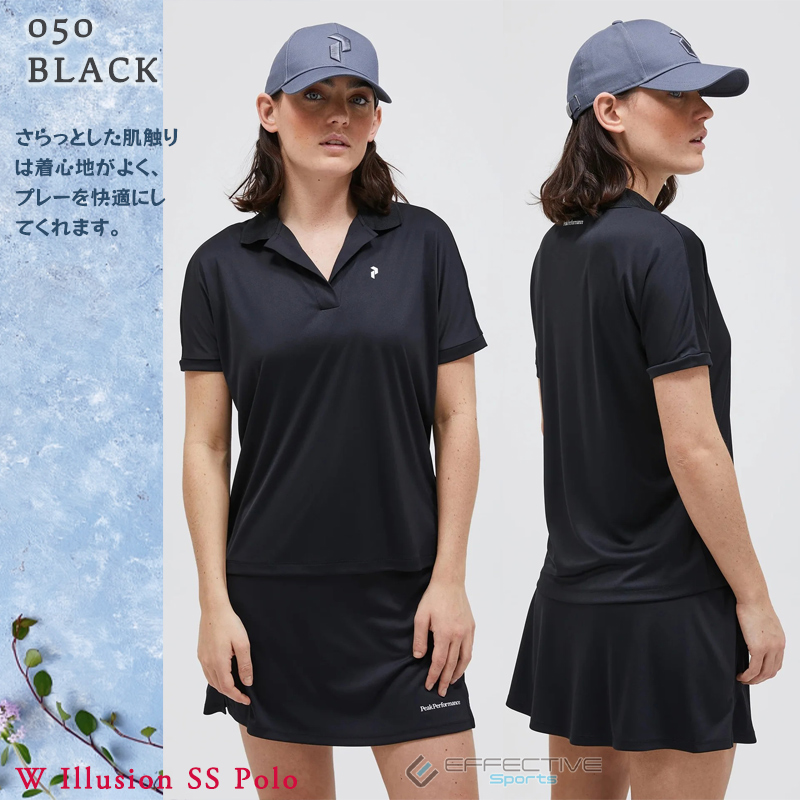 PeakPerformance(ピークパフォーマンス) G77554 Illusion SS Polo Woman イリュージョン ショートスリーブ ポロ レディース ゴルフウェア ポロシャツ レディース｜effective-sports｜03