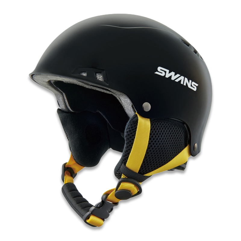 SWANS(スワンズ) H-461R P1 キッズ・ジュニア向けヘルメット エントリーモデル ハードシェル サイズアジャスターダイヤル 着脱式イヤーパッド｜effective-sports｜02