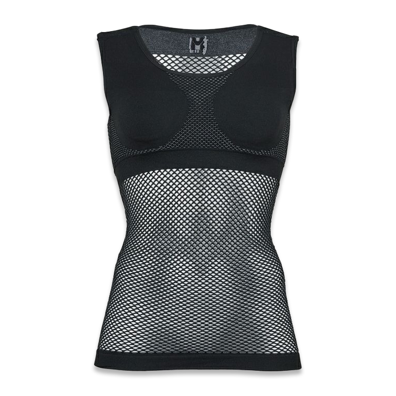 MILLET(ミレー) MIV01278 LD DRYNAMIC MESH TANK TOP レディース アンダーウェア アンダーシャツ ノースリーブ 吸汗速乾性 ドライ 耐水性｜effective-sports｜02