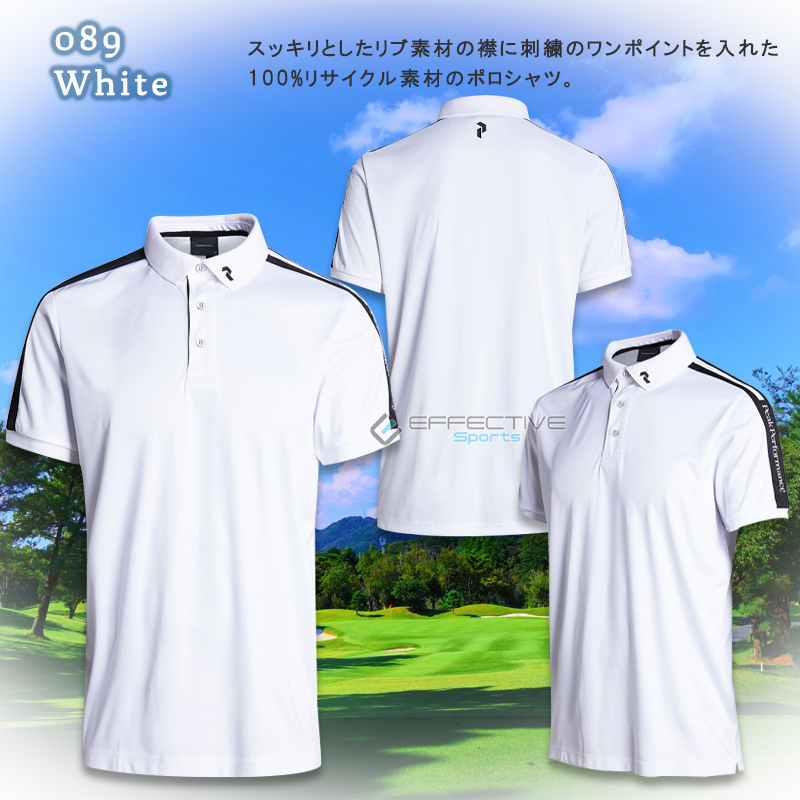 PeakPerformance（ピークパフォーマンス） 2201G77171 Player Polo（プレイヤー ポロ） ゴルフウェア ポロシャツ 半袖 メンズ シンプルデザイン 定番｜effective-sports｜02