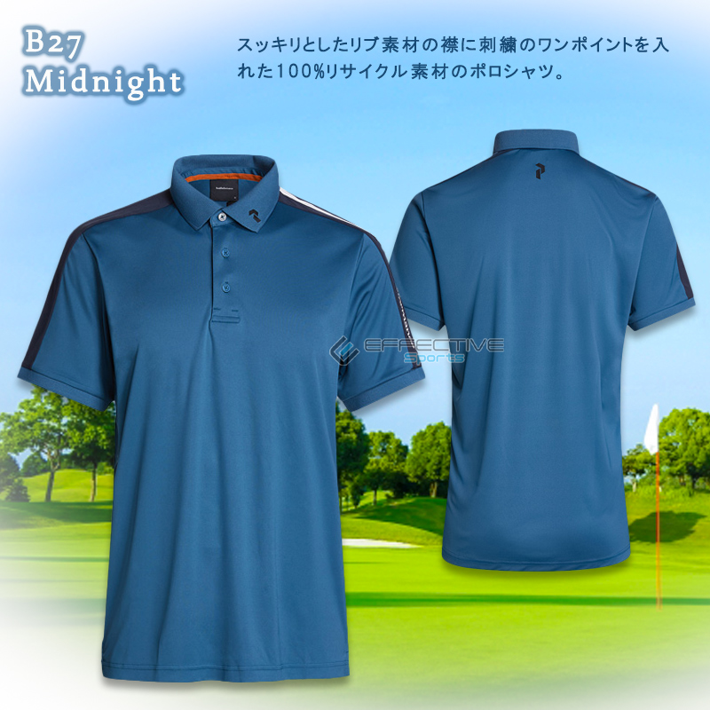 PeakPerformance（ピークパフォーマンス） 2201G77171 Player Polo（プレイヤー ポロ） ゴルフウェア ポロシャツ 半袖 メンズ シンプルデザイン 定番｜effective-sports｜03