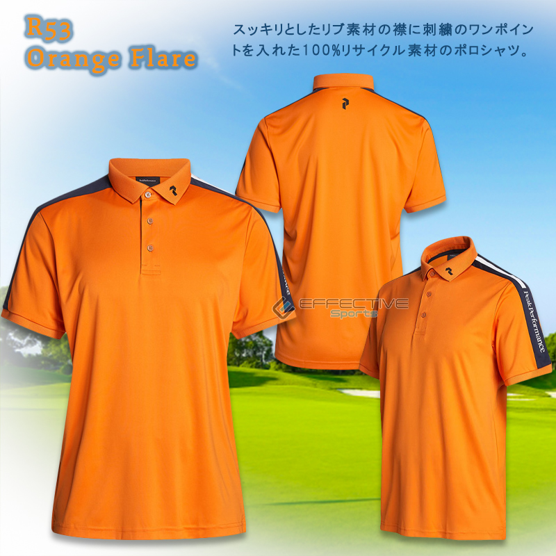 PeakPerformance（ピークパフォーマンス） 2201G77171 Player Polo（プレイヤー ポロ） ゴルフウェア ポロシャツ 半袖 メンズ シンプルデザイン 定番｜effective-sports｜05