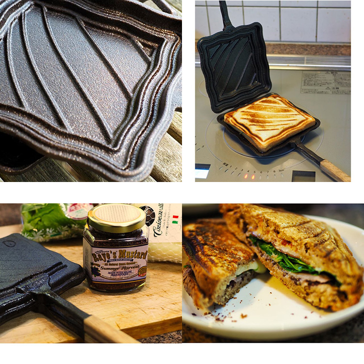 ホットサンドメーカー Hot n' Toasty 鋳鉄製 ビンテージ