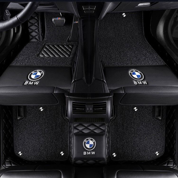 BMW 全車種 ロゴ ダブルレイヤー フロアマット トランクマット 前後座席 左右ハンドル ///M Performance M1M2M3M4M5M6 X1X2X3X4X5X6X7