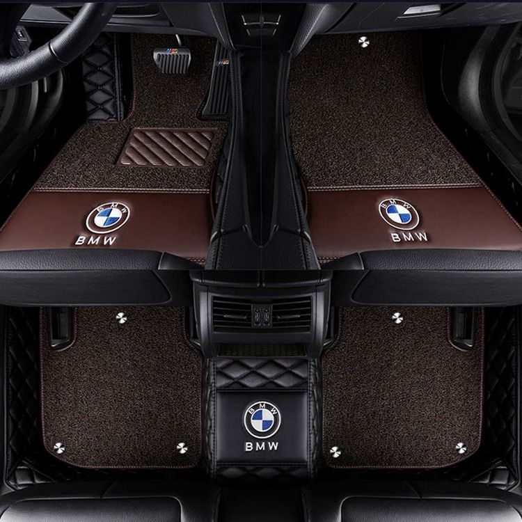 BMW 全車種 ロゴ ダブルレイヤー フロアマット トランクマット 前後座席 左右ハンドル ///M Performance M1M2M3M4M5M6 X1X2X3X4X5X6X7