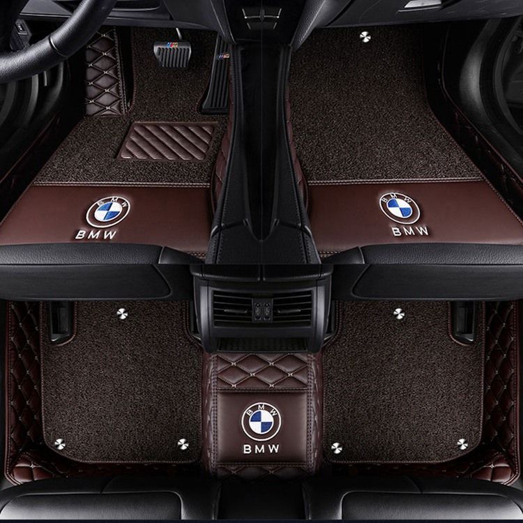 BMW 全車種 ロゴ ダブルレイヤー フロアマット トランクマット 前後座席 左右ハンドル ///M Performance M1M2M3M4M5M6 X1X2X3X4X5X6X7