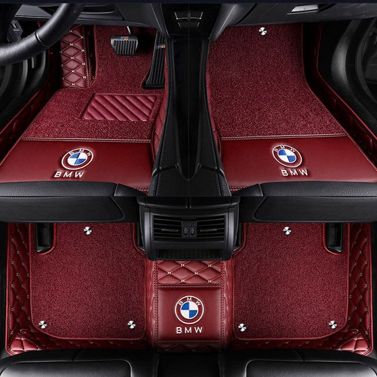 BMW 全車種 ロゴ ダブルレイヤー フロアマット トランクマット 前後座席 左右ハンドル ///M Performance M1M2M3M4M5M6 X1X2X3X4X5X6X7