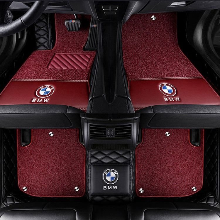 BMW 全車種 ロゴ ダブルレイヤー フロアマット トランクマット 前後座席 左右ハンドル ///M Performance M1M2M3M4M5M6 X1X2X3X4X5X6X7