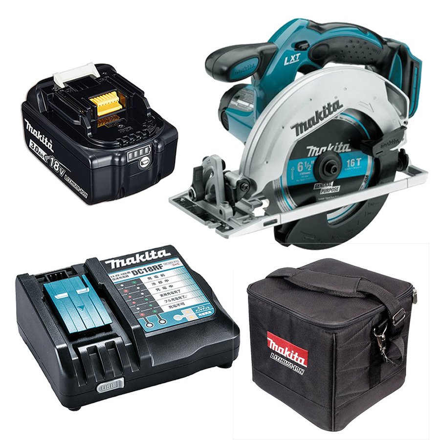 マキタ 18V 丸のこ 純正 バッテリー BL1830B 純正充電器 ツールバッグ 4点 電動工具 セット makita 電動工具 充電式 送料無料  :xss02-bl1830-jb:Egghouse Yahoo!店 - 通販 - Yahoo!ショッピング