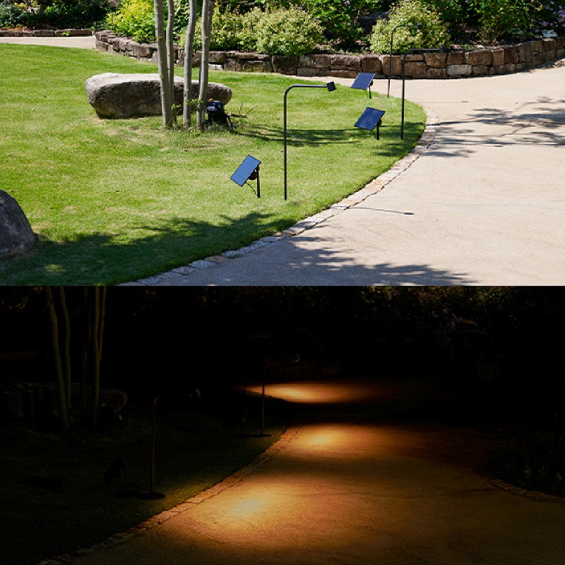 musashi（ムサシ） ガーデンライト ソーラー 屋外 防水 LED 電球色