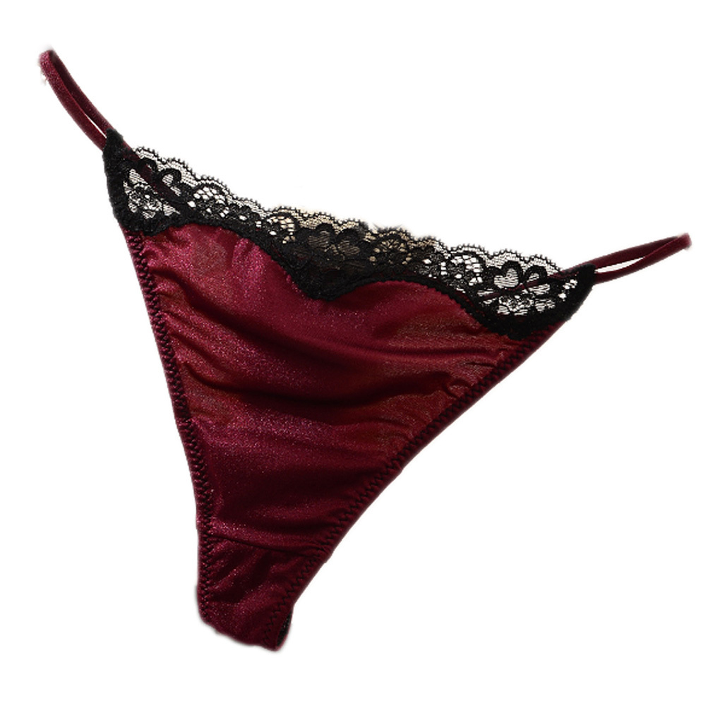 ショーツ レディース Tバック セクシー ローライズ サテン レース