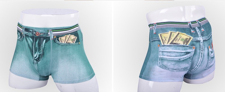 デニム風ボクサーパンツ